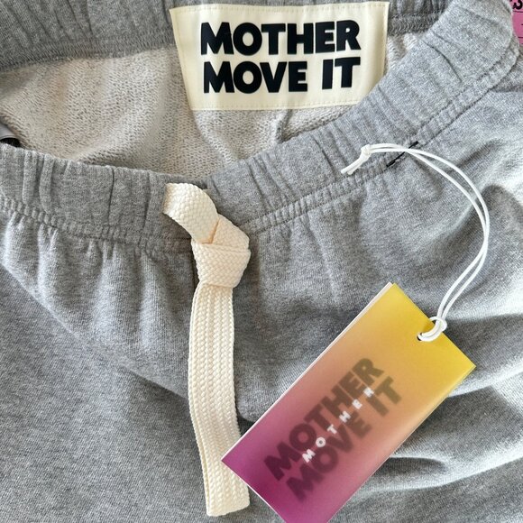 NWT MOTHER DENIM Women's Sz M Move It Bender Ankle Jogger Gray 100% Cotton $158 - Picture 9 of 14